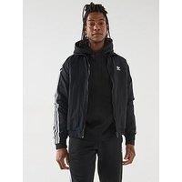 Adidas Originals Mens Woven Firebird Track Top - Black