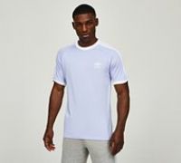 Adidas Originals Mens 3-Stripes T-Shirt - Purple