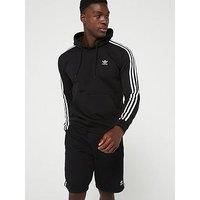 ADIDAS IM2088 3-STRIPES HOODY Sweatshirt Men/'s black Size XL