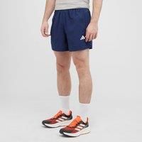 adidas Men/'s TRAIN ESSENTIALS WOVEN TRAINING SHORT, S 5 inch Dark Blue/White