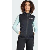 Adidas Terrex Xperior Cross Country Ski Soft Shell Vest - Black
