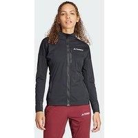 Adidas Terrex Xperior Cross Country Ski Soft Shell Jacket - Black