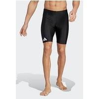 Adidas Men Solid Swim Trunks, Black, 26