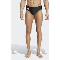 adidas Men Solid Swim Trunks, Medium Grey Heather/White, 26