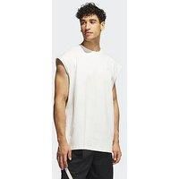 Adidas Select Warm-Up Tank Top - White