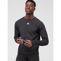 Adidas Men'S Ultimate Running Long Sleeve T-Shirt - Black