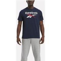 Reebok Mens Training Identity Big Logo T-Shirt - Navy
