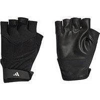 adidas Unisex Training Gloves, Black/White, S