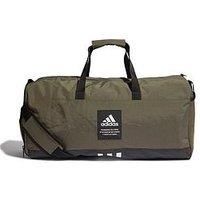adidas Unisex/'s 4Athlts Medium Duffel Bag, Olive Strata/Black/White, One Size