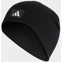 adidas Unisex Fleece Beanie, Black, M