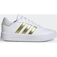 Adidas Women'S Court Platform Shoes - White