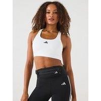 adidas Women Tlrdreact Training High Support Bra Sports Bra, SCD White