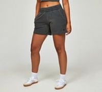adidas Originals Womens Essentials Fleece Short - Grey - Size XL