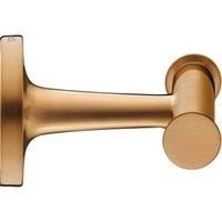 Duravit Startk T Double Towel Hook - Brushed Bronze, Brown