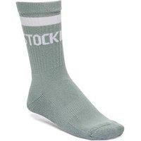 Birkenstock Cotton Crew Stripe Sock - Green