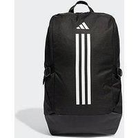 adidas Performance Backpack Black Gym Travel Training Bag 3 Stripes Workout