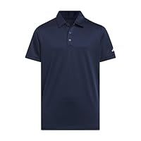 adidas Boy/'s Performance Short Sleeve Polo Shirt Kids, Collegiate Navy, 7-8 Years