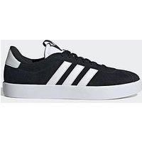 adidas Men/'s VL Court 3.0 Shoes, Core Black/Cloud White/Core Black, 12 UK