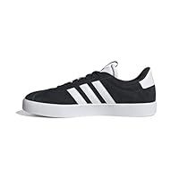 adidas Men/'s VL Court Sneakers, Core Black Cloud White, 8 UK