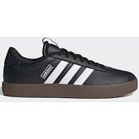 adidas Men/'s VL Court 3.0 Shoes, Core Black/Cloud White, 10 UK