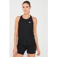 adidas Women Own The Run Tank Top, L Black