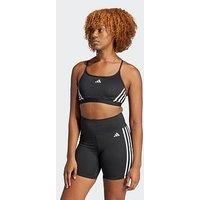 adidas Women Aeroreact Training Light Support Sports Bra, XSAB Black/White