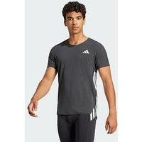 adidas Adizero Mens Pro Running T-Shirt Black Breathable Climacool