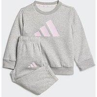 Adidas Sportswear Infant Girls Essentials Joggers - Grey