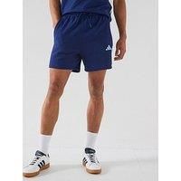 adidas Men/'s Seasonal Essentials Colorblock Shorts, Dark Blue, M