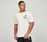 adidas Originals Worldwide T-Shirt - Cream - Size S