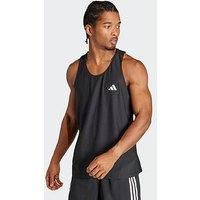 adidas Men/'s Own The Run Tank Top, Black, S
