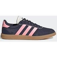adidas Breaknet Sleek Shoes, Leather Upper, Blue