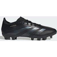 adidas Predator League Football Boots Multiground, Core Black/Carbon/Gold Metallic, 8.5 UK