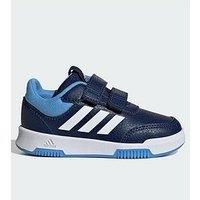 adidas Tensaur Hook and Loop Shoes Running, Dark Blue/Cloud White/Blue Burst, 4 UK Child