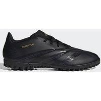 adidas Predator Club Football Boots Turf Shoes, core Black/Carbon/Gold met, 9 UK