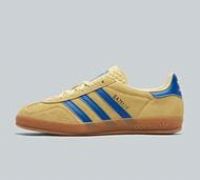 adidas Originals Womens Gazelle Indoor Trainer - Yellow - Size 7