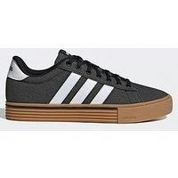 Adidas Sportswear Men'S Canvas Daily 4.0 Trainers - Black/White