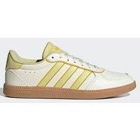 Adidas Sportswear Womens Breaknet Sleek Trainers - Off White/Powder Yellow/Utilit