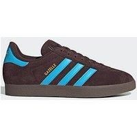 Adidas Originals Mens Gazelle Trainers - Brown