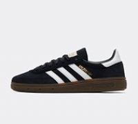 Adidas Handball Spezial Gum Outsole Boys Shoes Black White UK 3 - 5.5