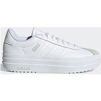 adidas Women/'s VL Court Bold Shoes, FTWWHT/FTWWHT/Crywht, 6.5 UK
