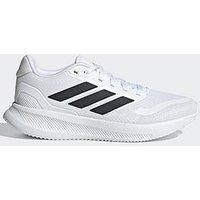 adidas RUNFALCON 5 Shoes Junior Running, Cloud White/Core Black/Core Black, 5.5 UK