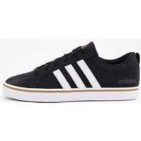 adidas Unisex VS Pace 2.0 Shoes, Core Black/Cloud White/Bronze Strata, 11 UK