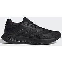 adidas Women/'s Runfalcon 5 Running Shoes, Core Black/Core Black/Core Black, 8 UK