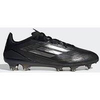 adidas Unisex-Adult F50 Pro Firm Ground Shoes, CBLACK/IRONMT/Goldmt, 6 UK