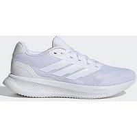adidas Women/'s Runfalcon 5 Running Shoes, Cloud White/Cloud White/Cloud White, 6 UK