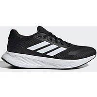 adidas Women/'s Runfalcon 5 Running Shoes Non-Football Low, Core Black/Cloud White/Core Black, 6 UK