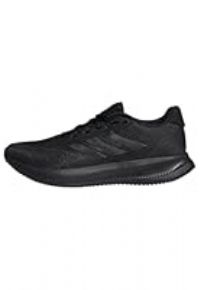 adidas Men/'s Runfalcon 5 Running Shoes, Core Black/Core Black/Core Black, 10 UK