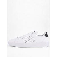 adidas Men/'s Advantage 2.0 Shoes, Cloud White/Core Black/Legend Ink, 12 UK