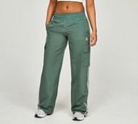 adidas Originals Womens 3-Stripe Cargo Pant - Green - Size XS